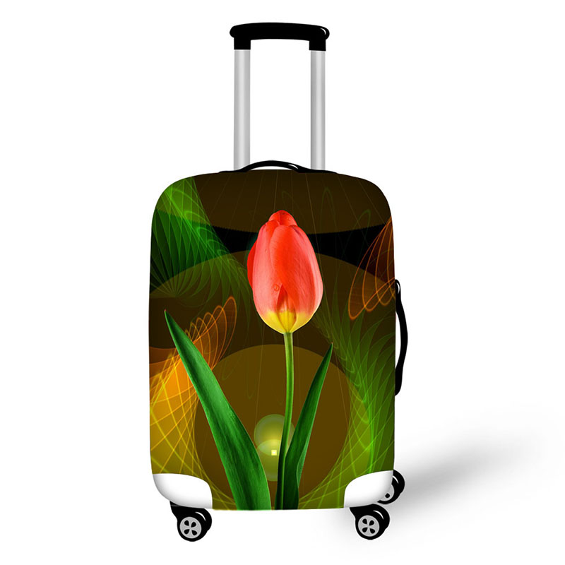 Abstract Design luggage protec - Waterproof Suitcase Cover Protector ulasan dan harga