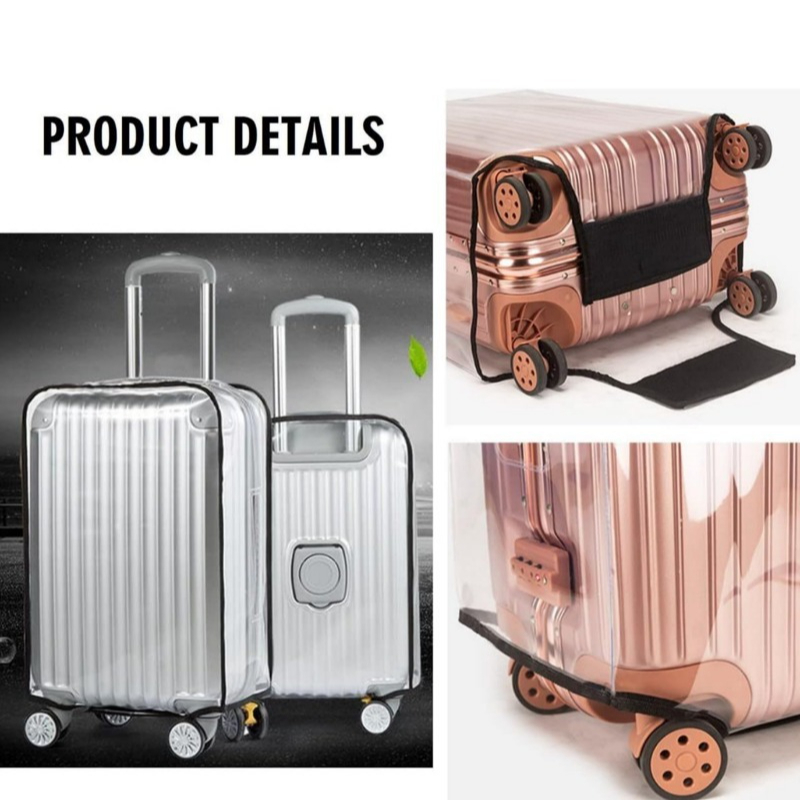 Waterproof Wheeled Suitcase Du - Waterproof Suitcase Cover Protector ulasan dan harga
