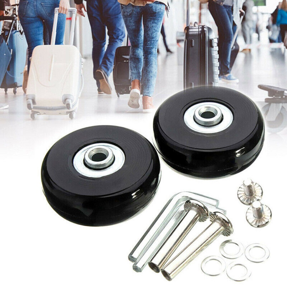 2/4pcs 57-59MM Sliding Replace - Silent Replacement Luggage Wheels ulasan dan harga