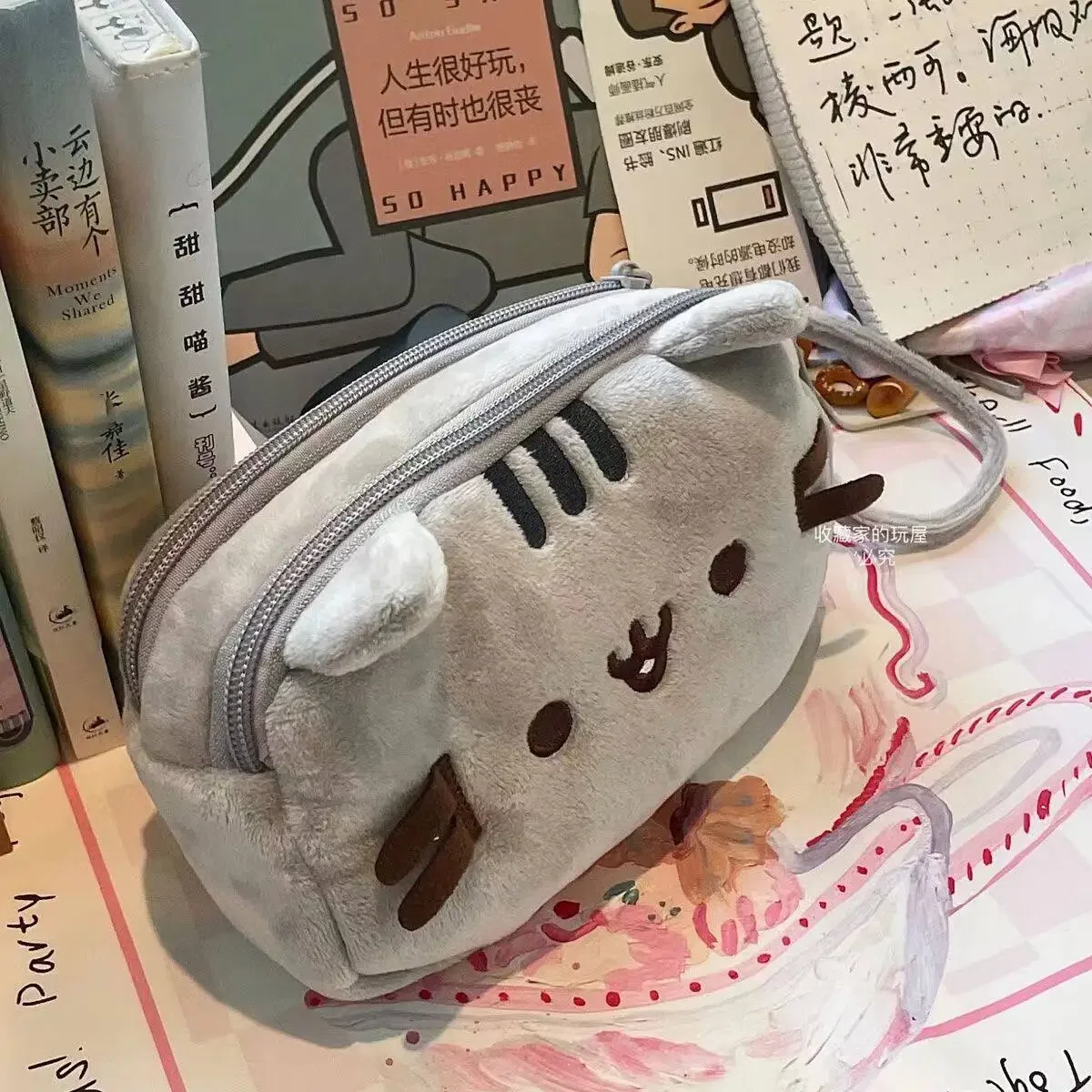 Kawaii Pusheen Fat Cat Cartoon - Cosmetic Bags ulasan dan harga