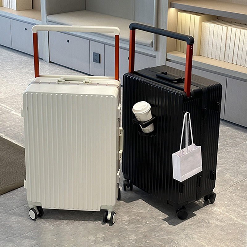 New Wide Handle Suitcase on Wh - Spinner Wheel Rolling Suitcase 20 Inch ulasan dan harga