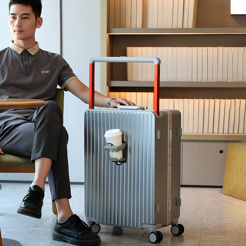 New Wide Handle Suitcase on Wh - Spinner Wheel Rolling Suitcase 20 Inch ulasan dan harga