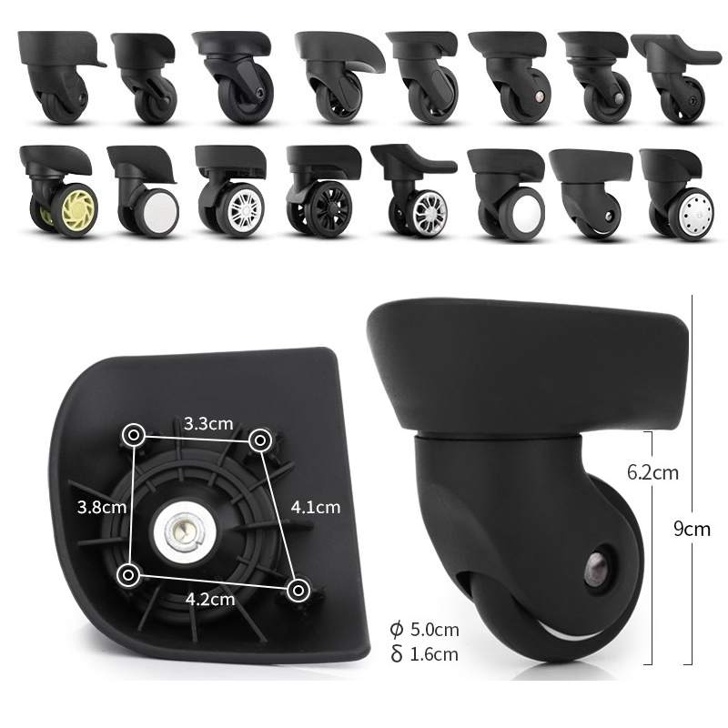 Luggage Wheels for Samsonite A - Silent Replacement Luggage Wheels ulasan dan harga