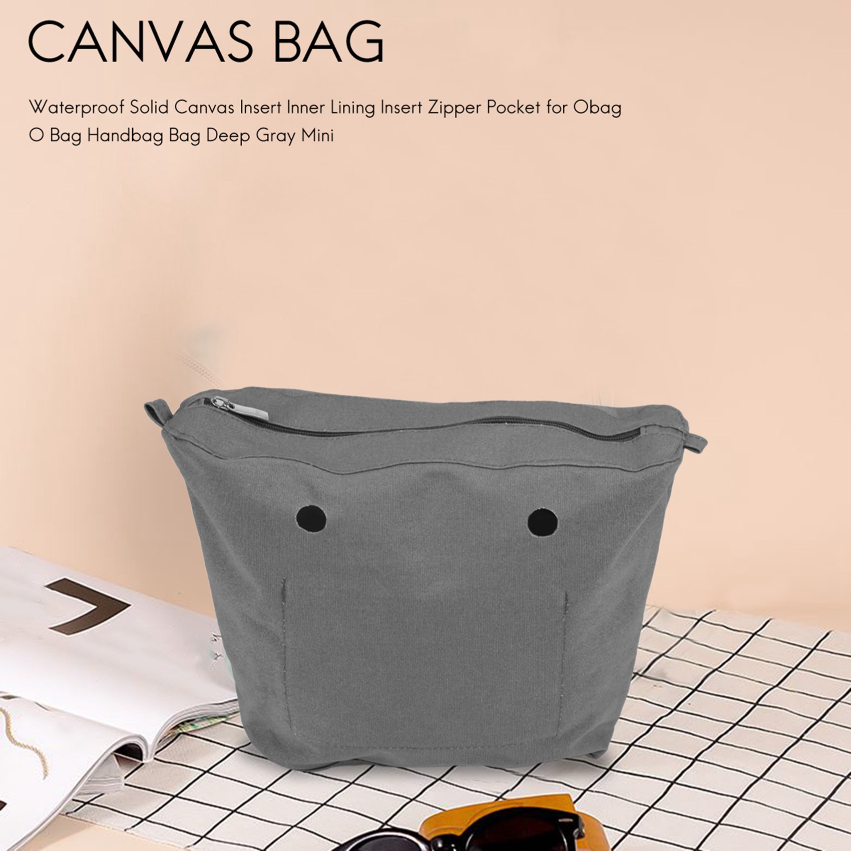 ABQR Waterproof Solid Canvas I - Handbags ulasan dan harga