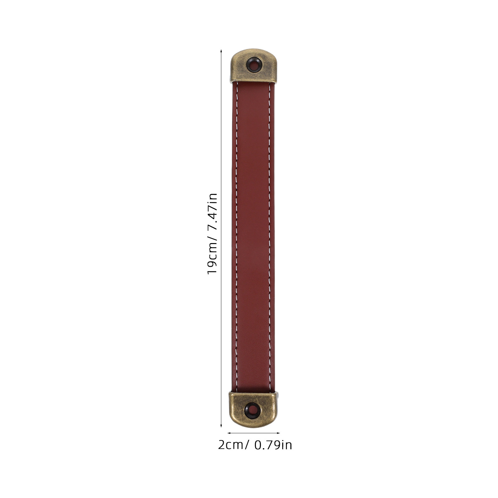 2Pcs Retro PU Cabinet Pull Han - Retro Vintage Trunk Suitcase ulasan dan harga