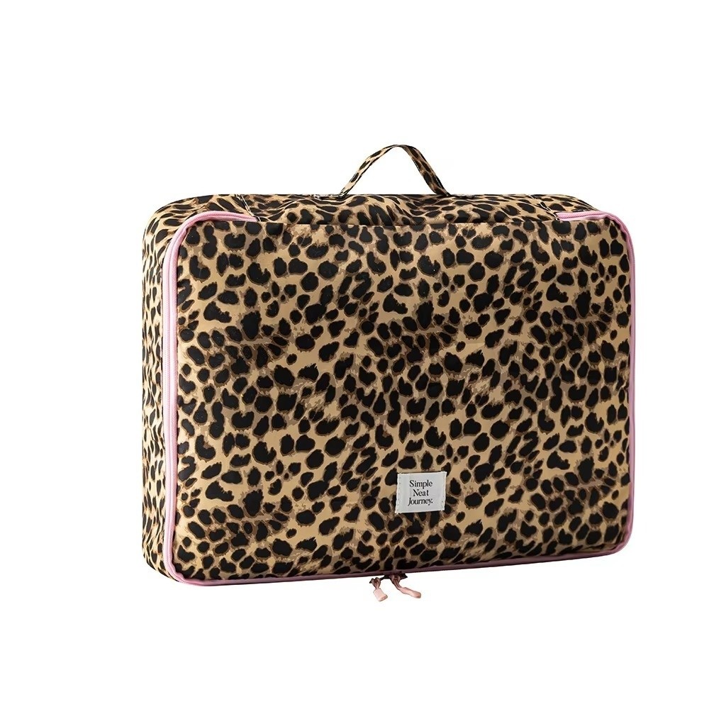 Waterproof Leopard Makeup Bag  - Cosmetic Bags ulasan dan harga