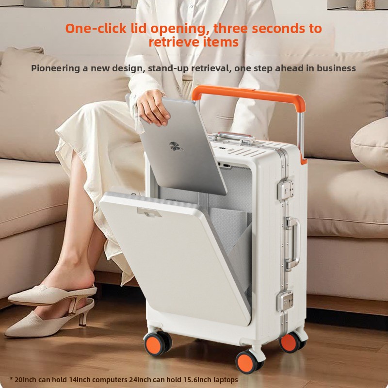 20/24/26 inch Aluminum Frame L - Aluminum Frame Carry On Luggage ulasan dan harga
