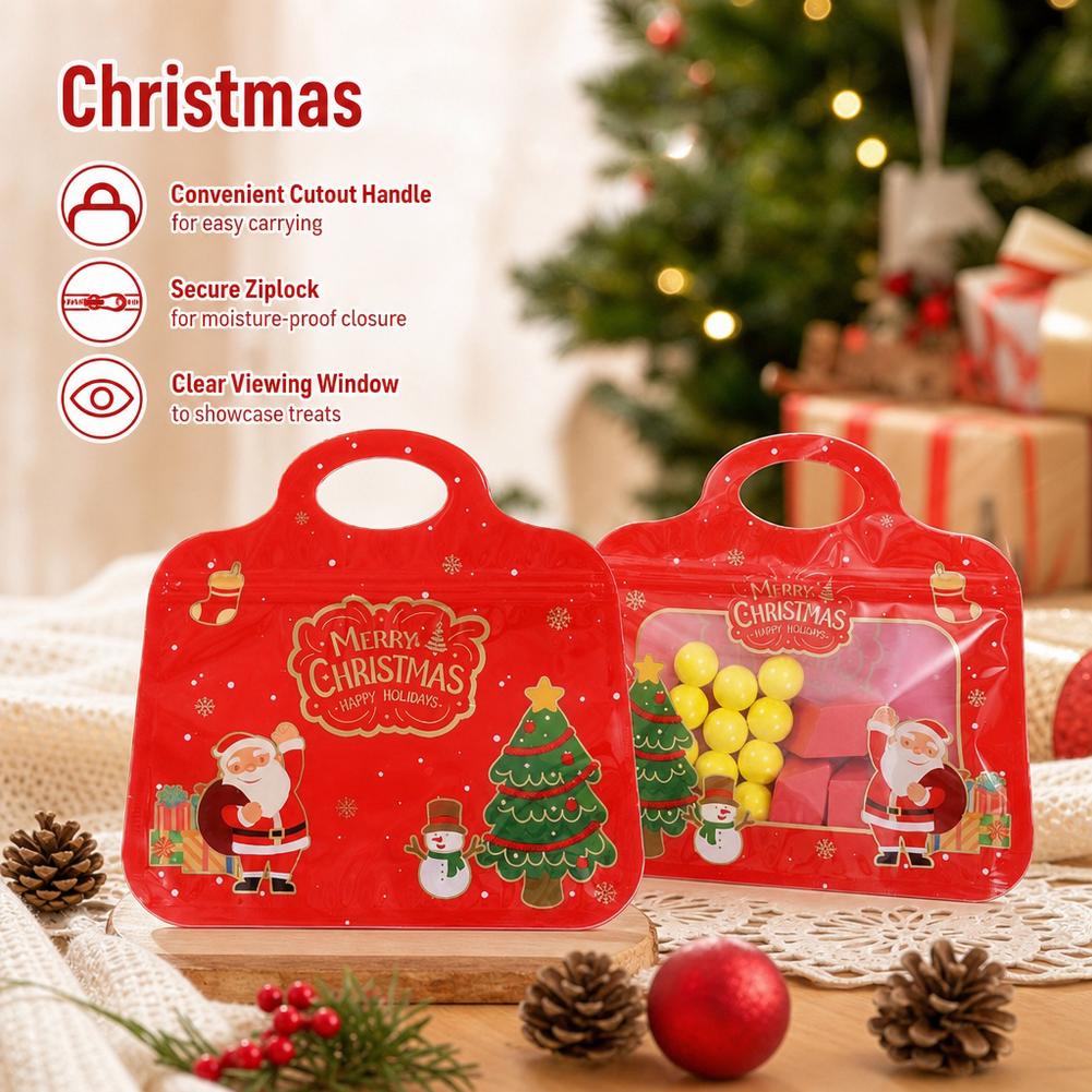 10-50pcs Christmas Self-Sealin - Handbags ulasan dan harga