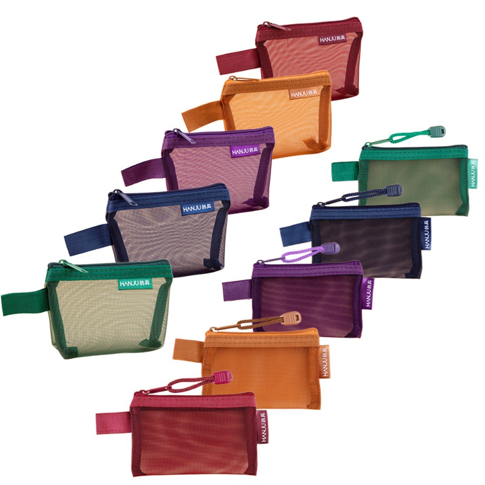 Portable Mesh Fabric Travel Gr - Wallets ulasan dan harga