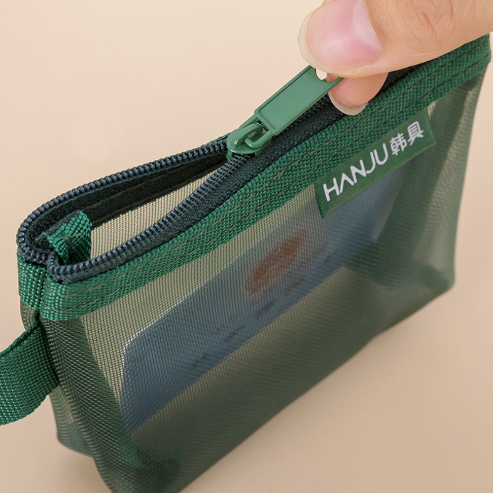 Portable Mesh Fabric Travel Gr - Wallets ulasan dan harga